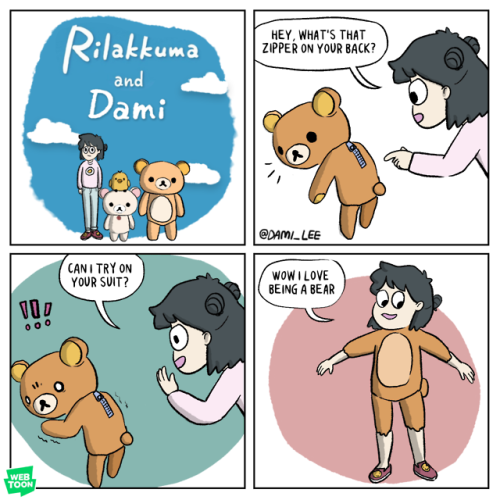 Bigtime apologies to the creators of Rilakkuma…BOOK | Webtoon | Instagram | Facebook | Twitte