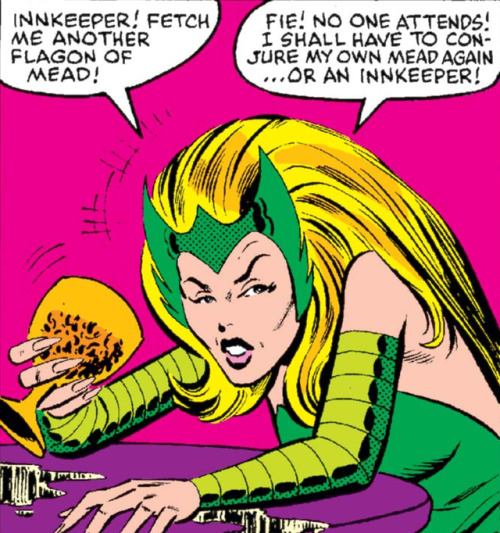 veliseraptor:so I read Secret Wars yesterday and honestly Enchantress was the best thing about itpan