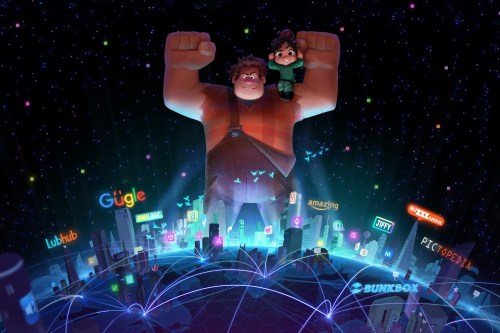 Totally forgot to post this! In march I went back to Disney Feature to work on Wreck-it Ralph 2!! He
