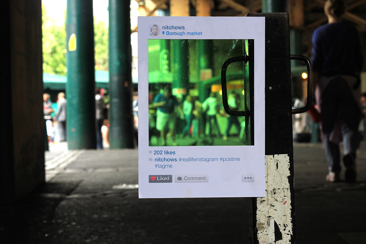 10knotes:  wetheurban:  ART: Real Life Instagram A Brazilian artist has been turning