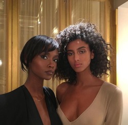 imaanhammamofficial:  Riley Montana &amp; Imaan Hammam. 