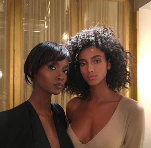 imaanhammamofficial:  Riley Montana & Imaan Hammam. 