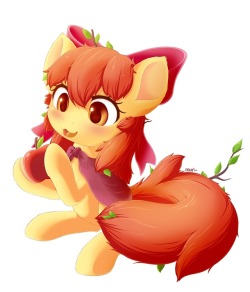 mochi2-arts: “Apple Bloom Apple” Haven’t