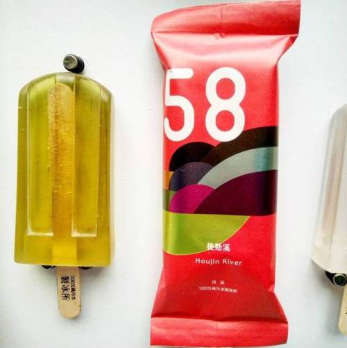 itscolossal:Polluted Water Popsicles: Faux Frozen Treats Highlight Taiwan’s Water Pollution Problem 