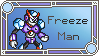 Freeze man Stamp