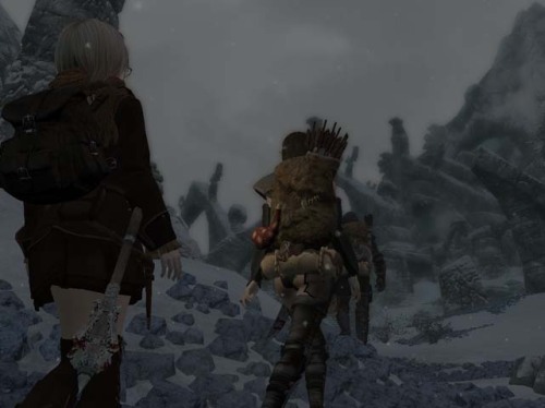 kur-daisho:  再構築しつつ色々modを入れなおしてます。 ENBも『HRK ENB TWO』を導入してみましたが、こんな感じなのかしらん？ 導入に成功しているかどうかいま一つ不安な黒大将でございます。