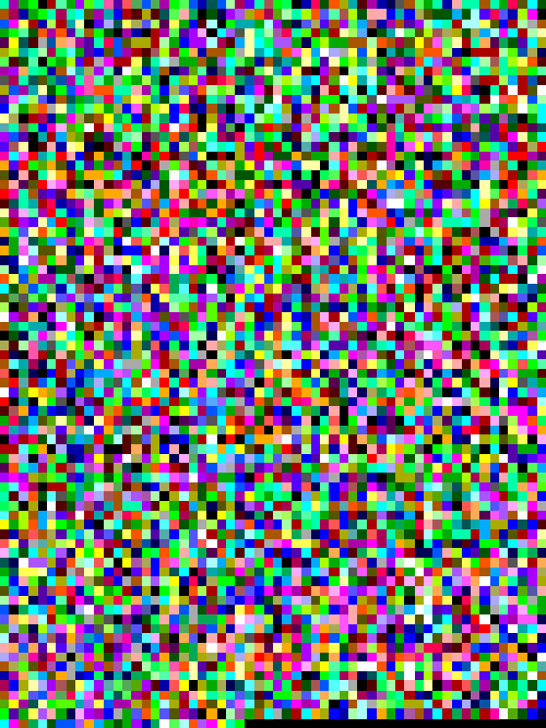 Influenza A Virus (A/New York/1669/2009(H1N1))
Genome rendered directly into a 6-bit RGB color space.
Source: http://www.ncbi.nlm.nih.gov/nuccore/?term=txid643959