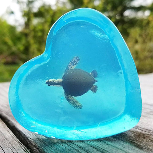 lilac-soap:Sea Turtle Ocean Soap
