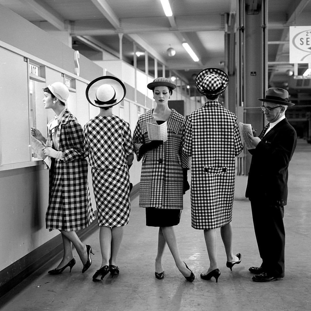 life: An outtake from the Mar. 24, 1958 fashion feature: “FAST BREAKING PLAIDS,