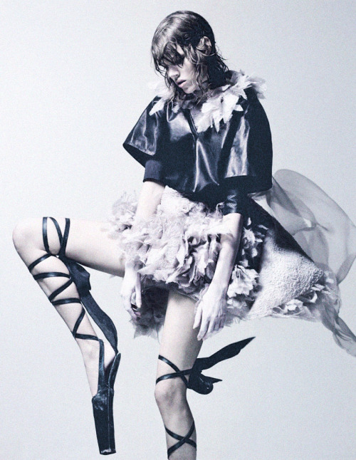 deprincessed: Freja Beha Erichsen is a vision in the dreamy editorial with attitude titled ‘Tough Ba