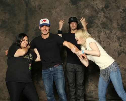 andyobjectified:
“ That went well.
sexyrickgrimes and I with Andrew Lincoln and Norman Reedus at Walker Stalker Con Atlanta 2014
”
Y'all are starting to make me JEALOUS!!
I could have at least been there keeping Norman warm!