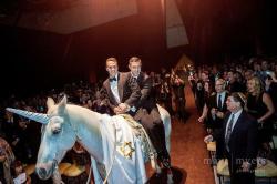 fahrlight:  safewordstealy:   safewordstealy:  It’s official. I have seen EVERYTHING.   A GAY JEWISH WEDDING WHERE THEY RODE IN ON A HORSE DRESSED AS A UNICORN    MY WEDDING!