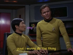 justiceshot:  captioningcrusader:  The basic plot of every Star Trek episode ever. Based off this post (x)  When will I get tired of this oh the answer is never. 