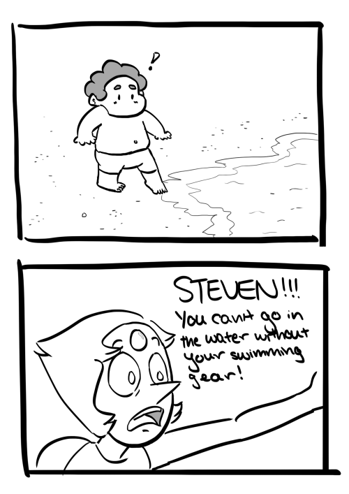 awkgrace:  Baby Steven at the beach~ 