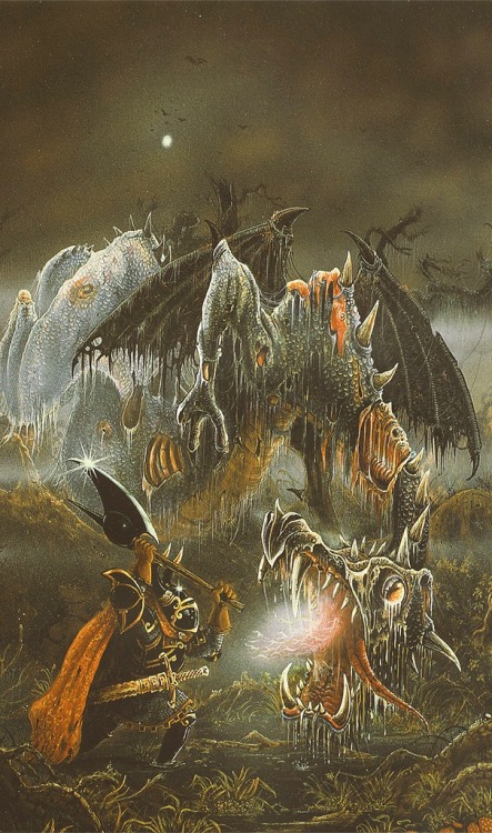 omercifulheaves:Art by John Blanche