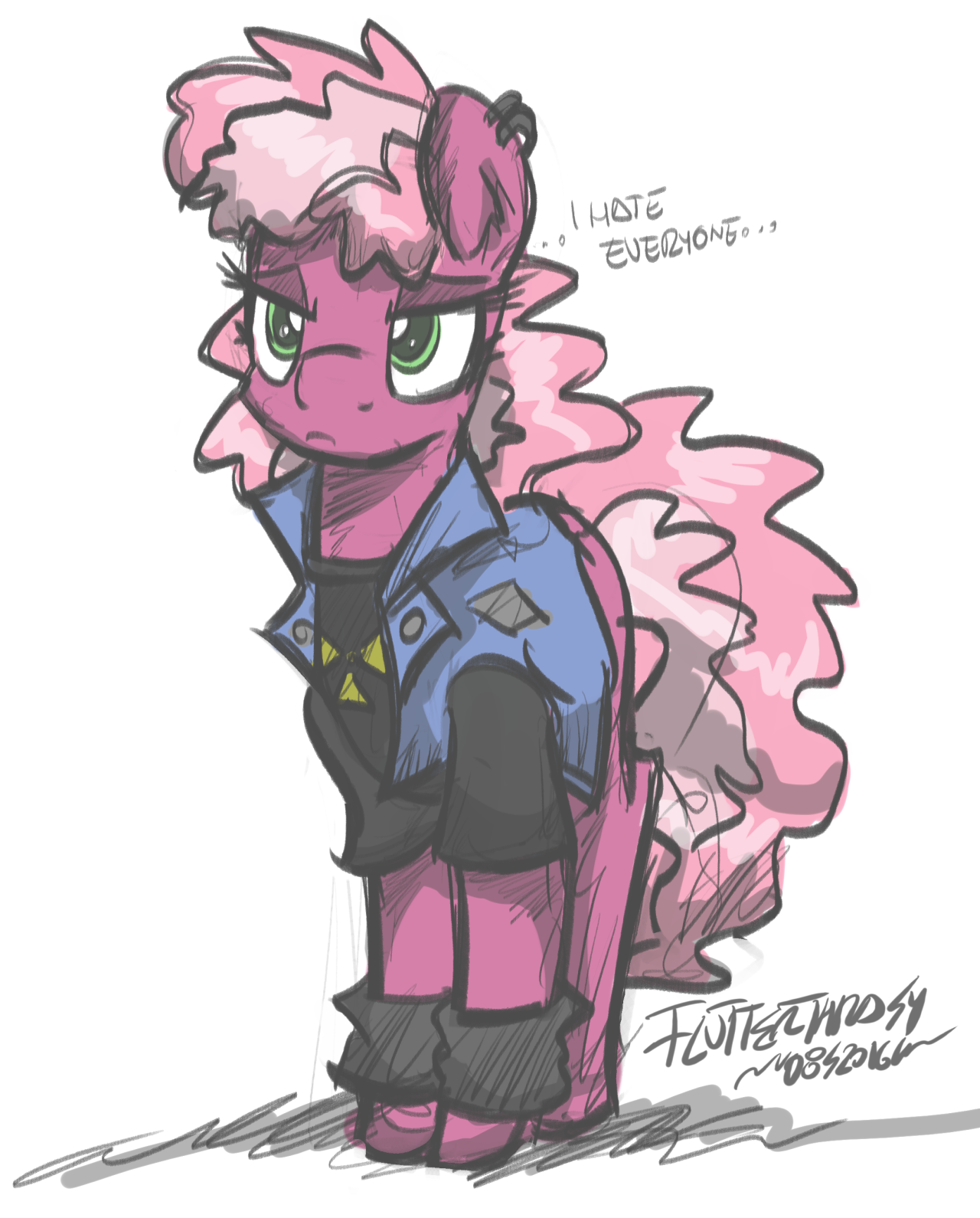 jcosneverexisted:flutterthrash: EQD Artist Training Grounds VI - Day 5 Draw a pony