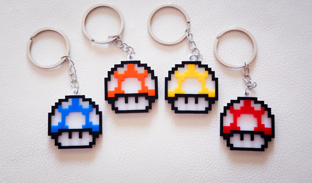 otlgaming:  KEYCHAINS FOR THE GAMER WHO LEAVES THE HOUSE There’s a brand new shop