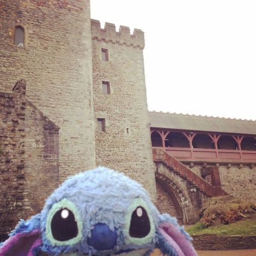 #stitch #travels #cardiff #castle #wales (at Cardiff Castle)