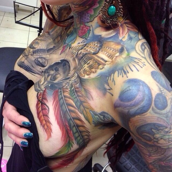 Tatted up and Pierced