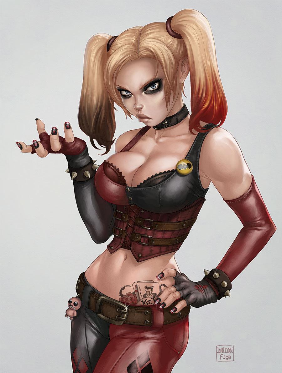 geekearth:  MORE Arkham City Harley