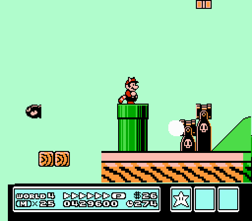 suppermariobroth:  In Level 4-5 of Super Mario Bros. 3, the camera doesn’t move