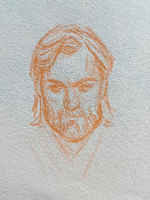 Sketches From 2022! Red Page Was My First Time Drawing Obi-Wan And Cody Traditionally