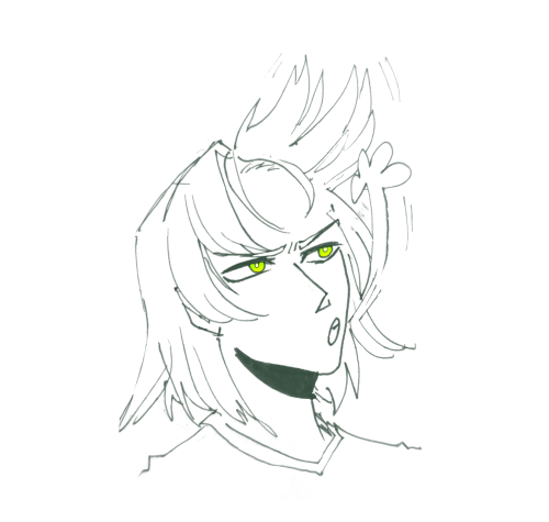 I Remembered I Used To Draw First With Bangs. Still Looks Good On Him.
