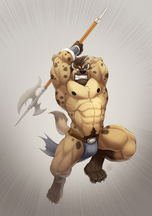 bobbylontra:  Gnoll.  Tabra’s commission.