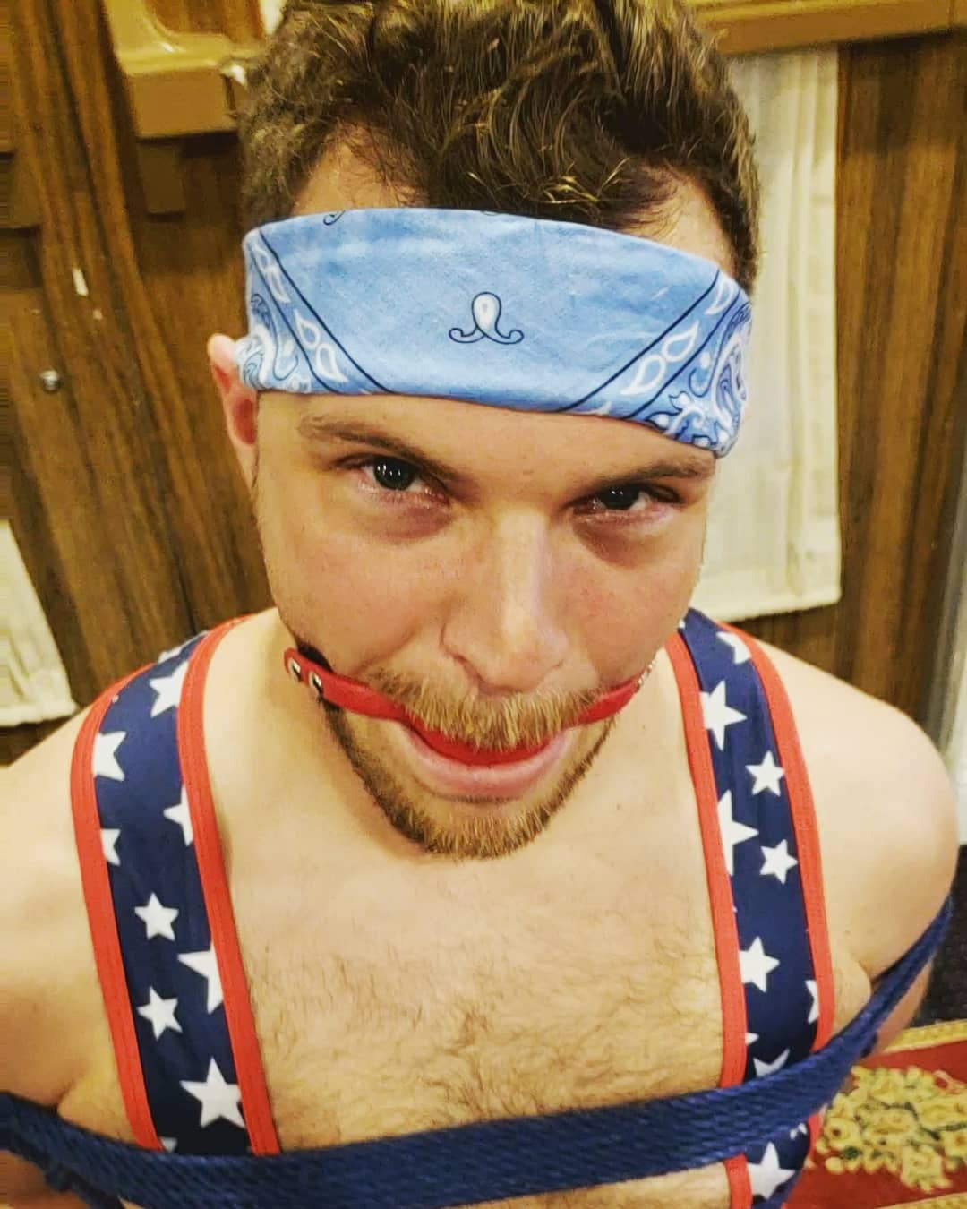 boybound:  This guy will have to make sure to show up at the right hotel next time–instead