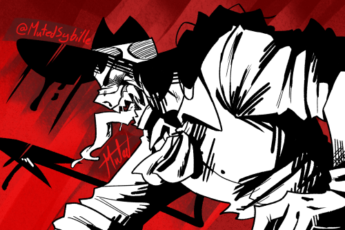 Wanted To Try Drawing More Visceral Anger With W And Thought Demie Was Perfect For That, Might Make More
