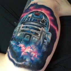 Fuckyeahtattoos:  Latest Addition To My Star Wars Sleeve. Done By Mike Johnston From