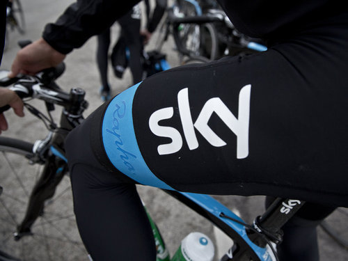 agentlemancyclist:  Scott Mitchell’s ‘Team Sky Winter Legs’ (2013)