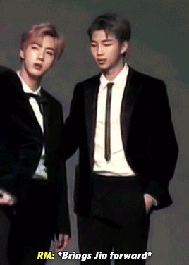 Nobody Asked But, This Is The Cutest Namjin Moment Ever (cr.)