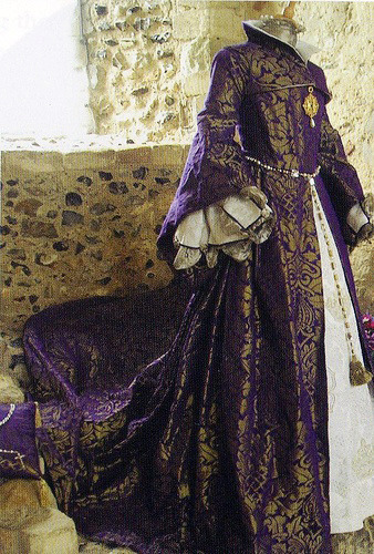Replica of Queen Mary Tudor’s 1554 wedding gown 