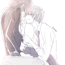 dakuran:and so Noiao for the night  ᕕ(