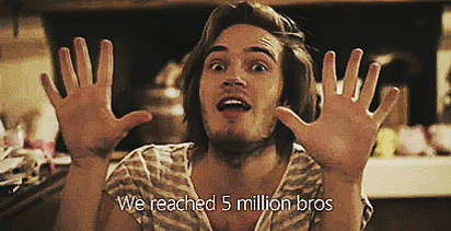 pewdie:   Felix,thank you for making this world a better place! &lt;3  daw :’D