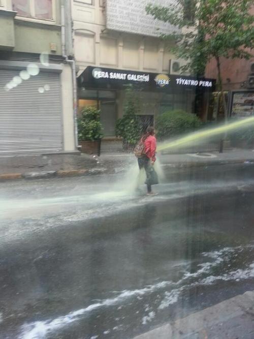 spiritofcarnage:  The message from my friend: “People are close to death, there are people crying, sick here…”  TURKEY - Istanbul There is almost a civil  war in my country. What started as a simple protest in a nature park (the last photo),