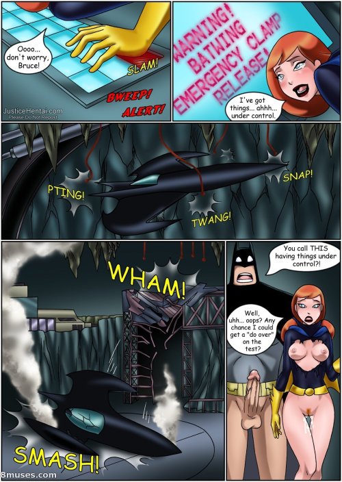 Porn photo ultrajusticehentaiblr:  Batgirl and Batman