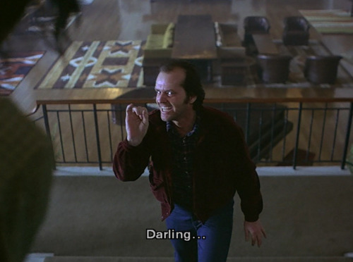 cinema-glow:  Jack Nicholson in ‘‘The Shining’ (1980) Dir. Stanley Kubrick 