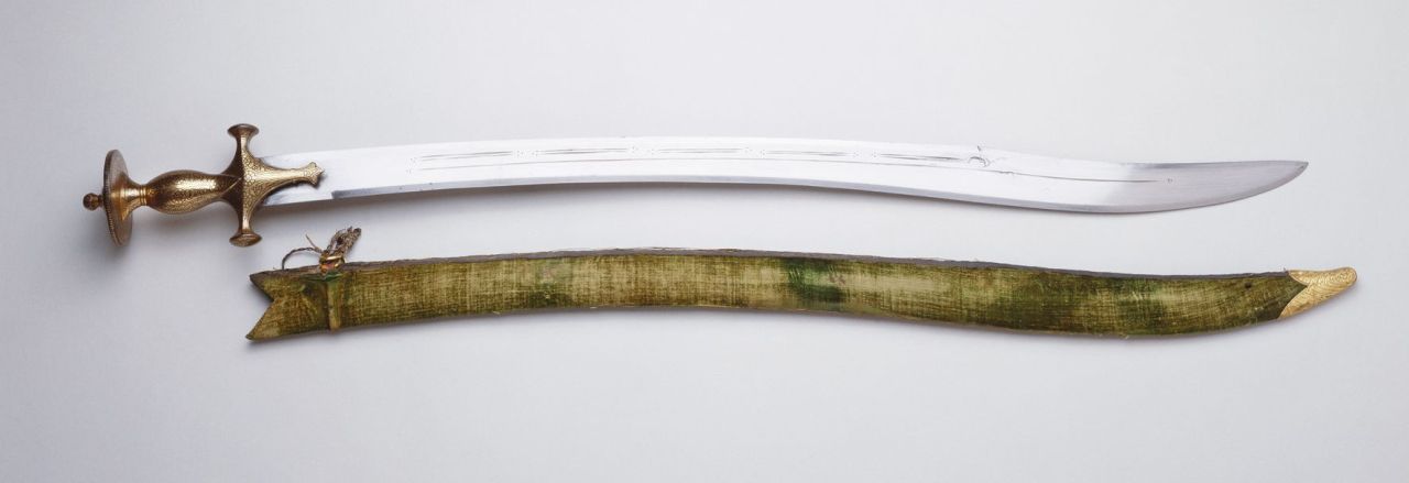 art-of-swords:  Tulwar Sword Dated: 19th century Culture: Indian; Deccan The sword