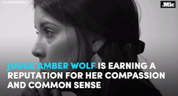 holyromanhomo:  micdotcom:  razielangelofsecrets:  micdotcom:  Judge Wolf is making headlines again for all the right reasons (x)  Isn’t this the same woman who refused to prosecute someone because the jail guards had refused to give her a full set