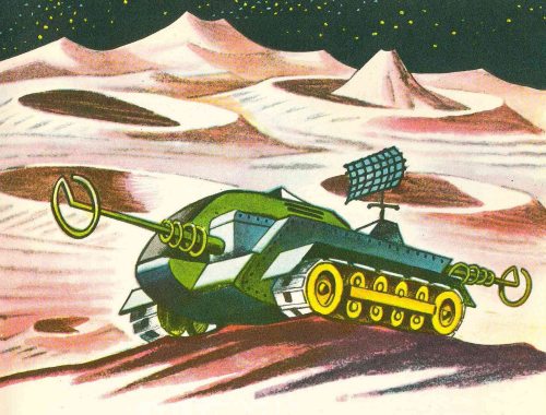 “To Other Planets” (1962), a Czech children’s book about space travel. 