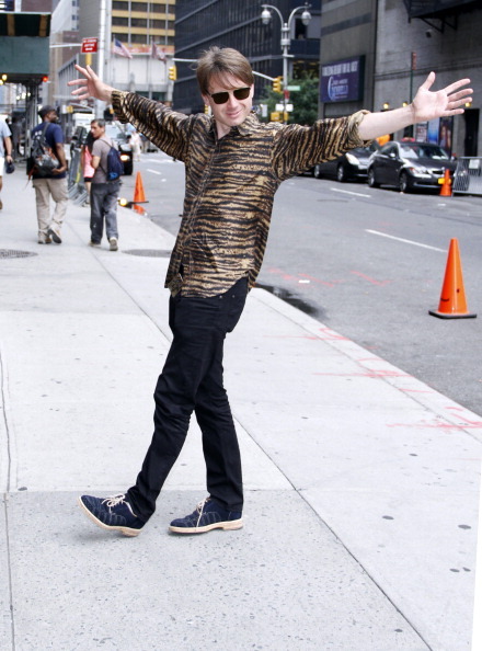 Alex Kapranos arrives for the ‘Late Show with David Letterman’, Ed Sullivan Theater, New