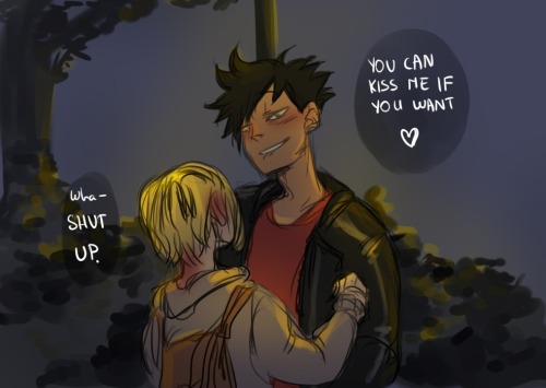 yaboybokuto:  this was actually supposed to be the ending for that kuroken date in LOG. but lmao i got scolded for that. bros didnt want me to be a huge tease (thank y’all for the lovely comments but pls understand that i can’t update w midterms n