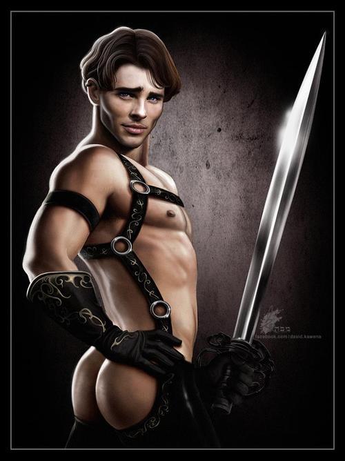 Disney Heroes by David Kawena.  adult photos