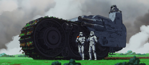 admiralplaceholder: Ghibli Wars by Stephen Zavala