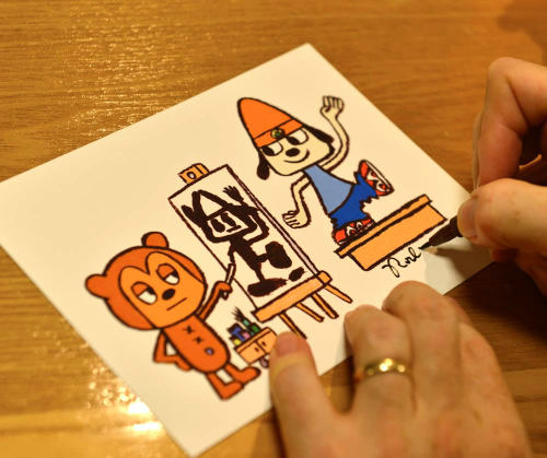 Porn photo parappathedog:  PaRappa The Rapper by Rodney