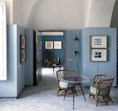 Architect Massimo Adario’s holiday home in Sorrento.https://www.instagram.com/be_design_ambassador/