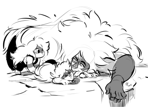 thegembeaststemple:You’ve finally conquered me, haven’t you, feral Jasper  hehe X3