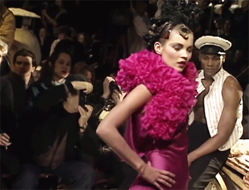 aestheticjunkyard:Kate at John Galliano F/W 1995